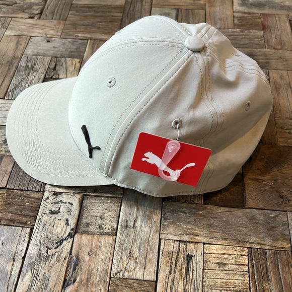 Puma Stretch Tan Baseball Hat NWT Size L/XL - Picture 3 of 10